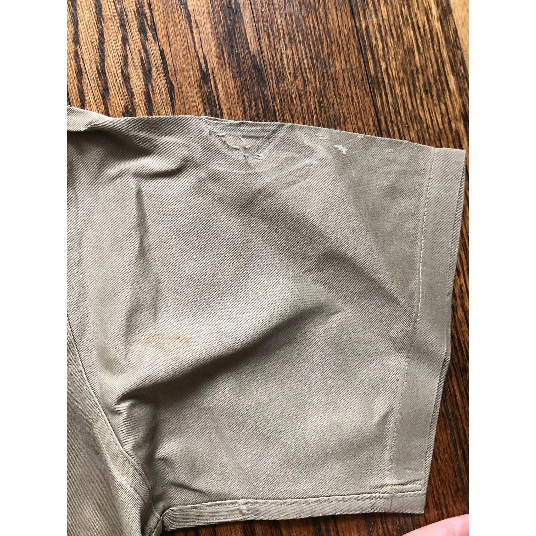 1962 Vietnam War Short Sleeve Khaki Officer Dress Shirt