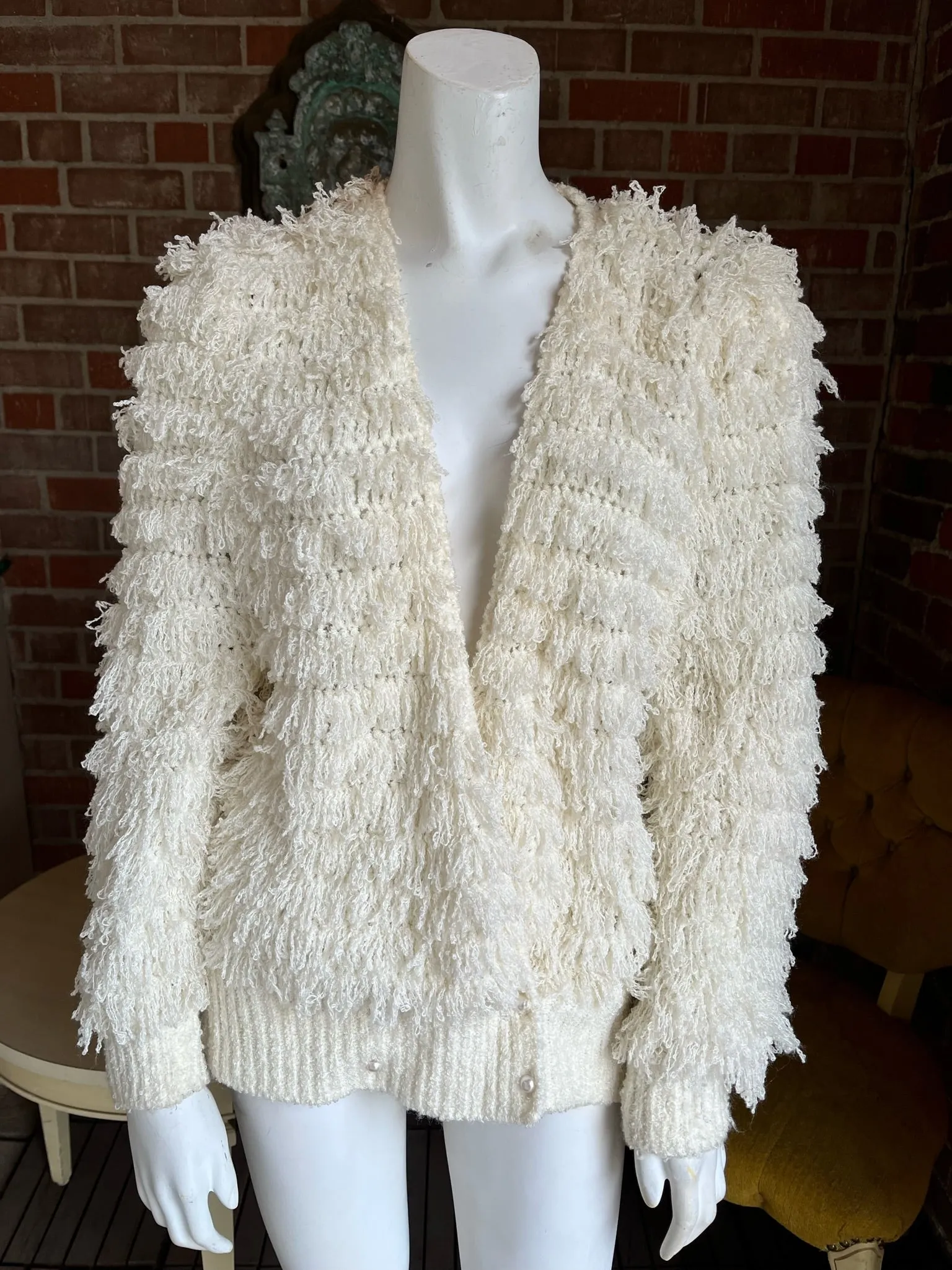1970s Shag Cardigan