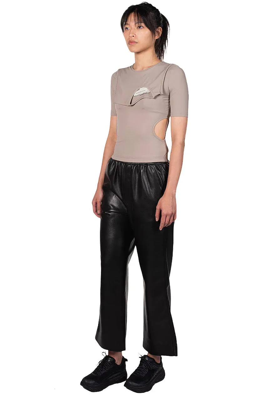2 in 1 T-shirt Khaki