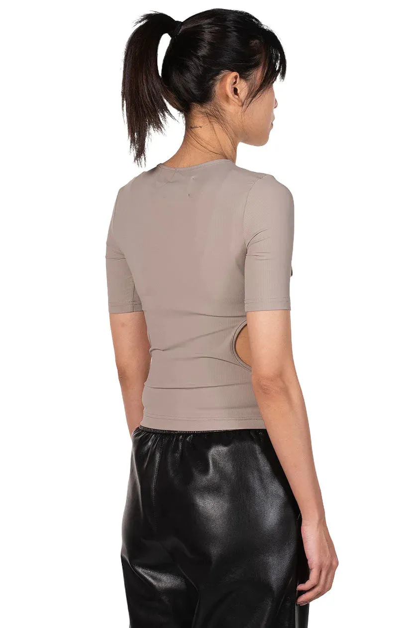 2 in 1 T-shirt Khaki