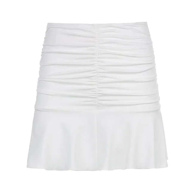 2000s Ruched skirt