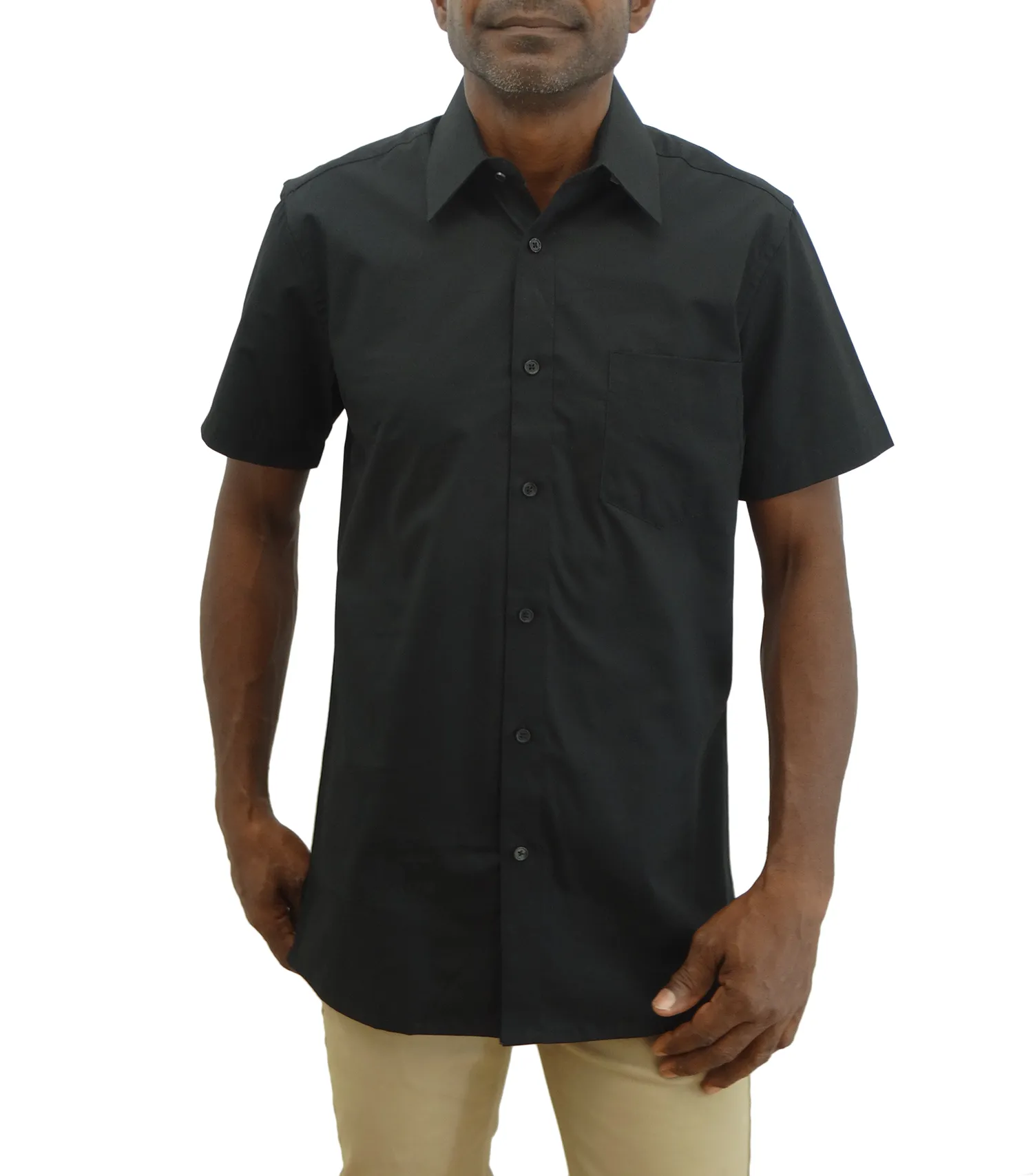 265-029, Bellinne - Men's S/S Plain Shirt