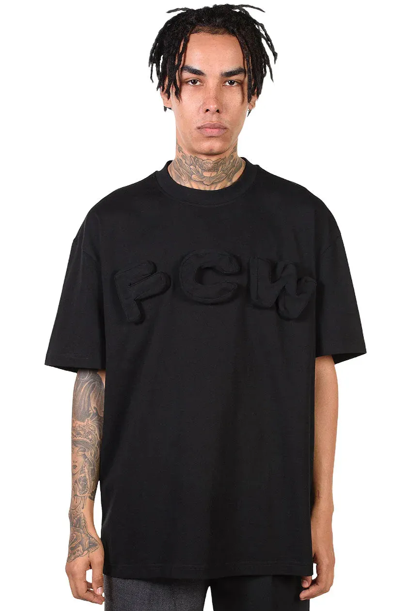 3D Logo T-shirt Black