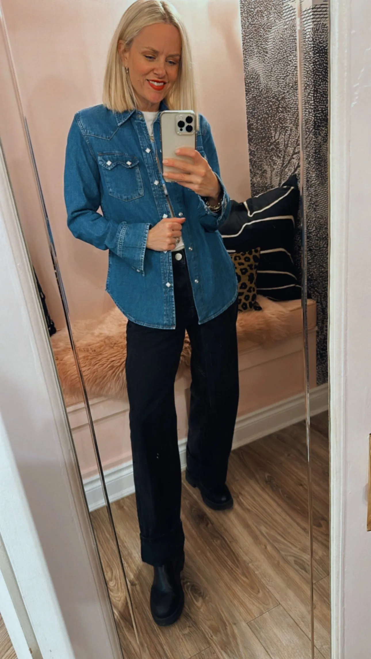 '50s Sawtooth' Western Shirt
