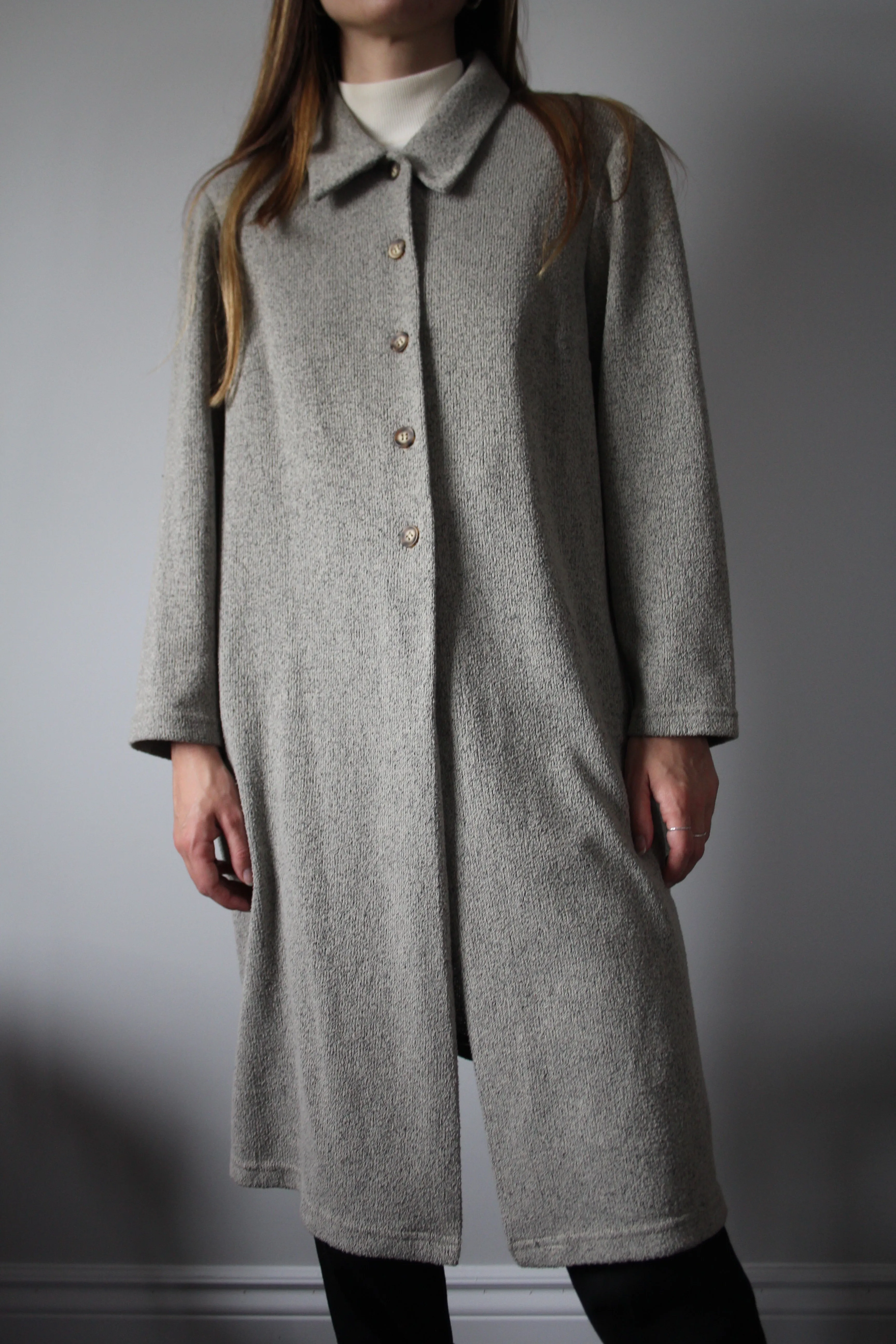 90s Cozy Knit Duster M-XL