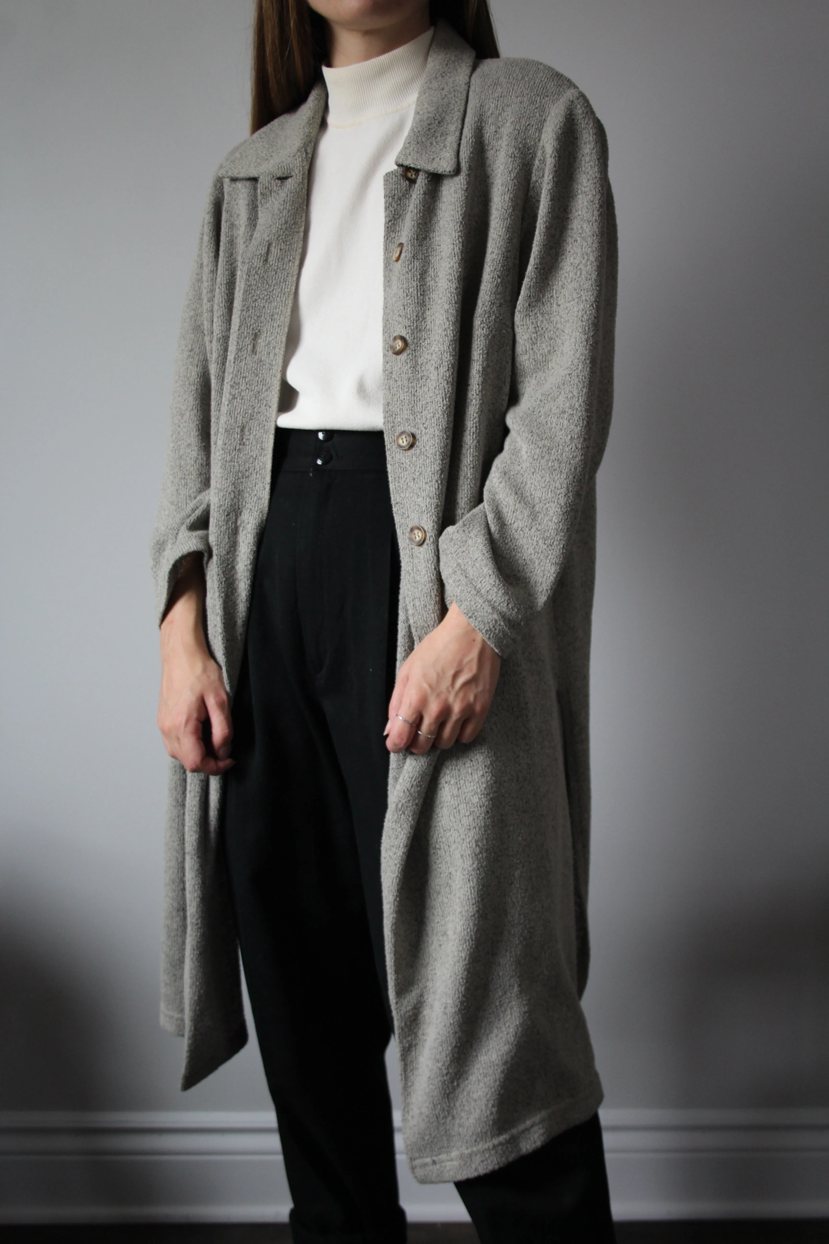 90s Cozy Knit Duster M-XL
