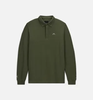 A COLD WALL Polo Mens Long Sleeve Shirt - Green