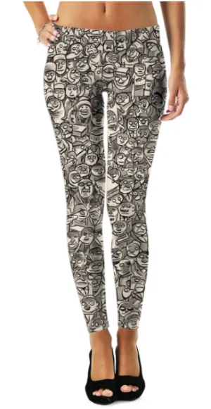Abstract Pattren (29) Legging