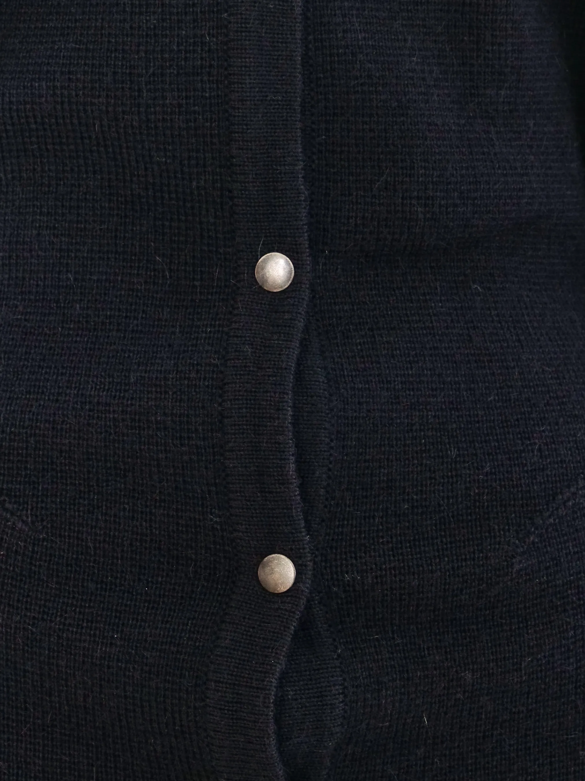 Alaia Button Front Sweater Dress