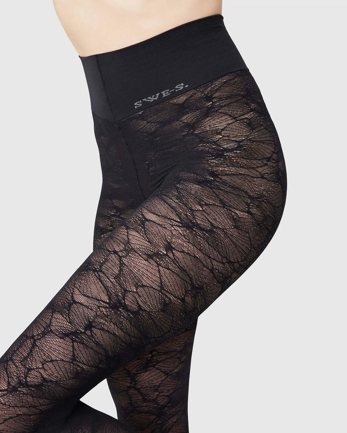 Alba Ginkgo Tights | 40 Denier | Black