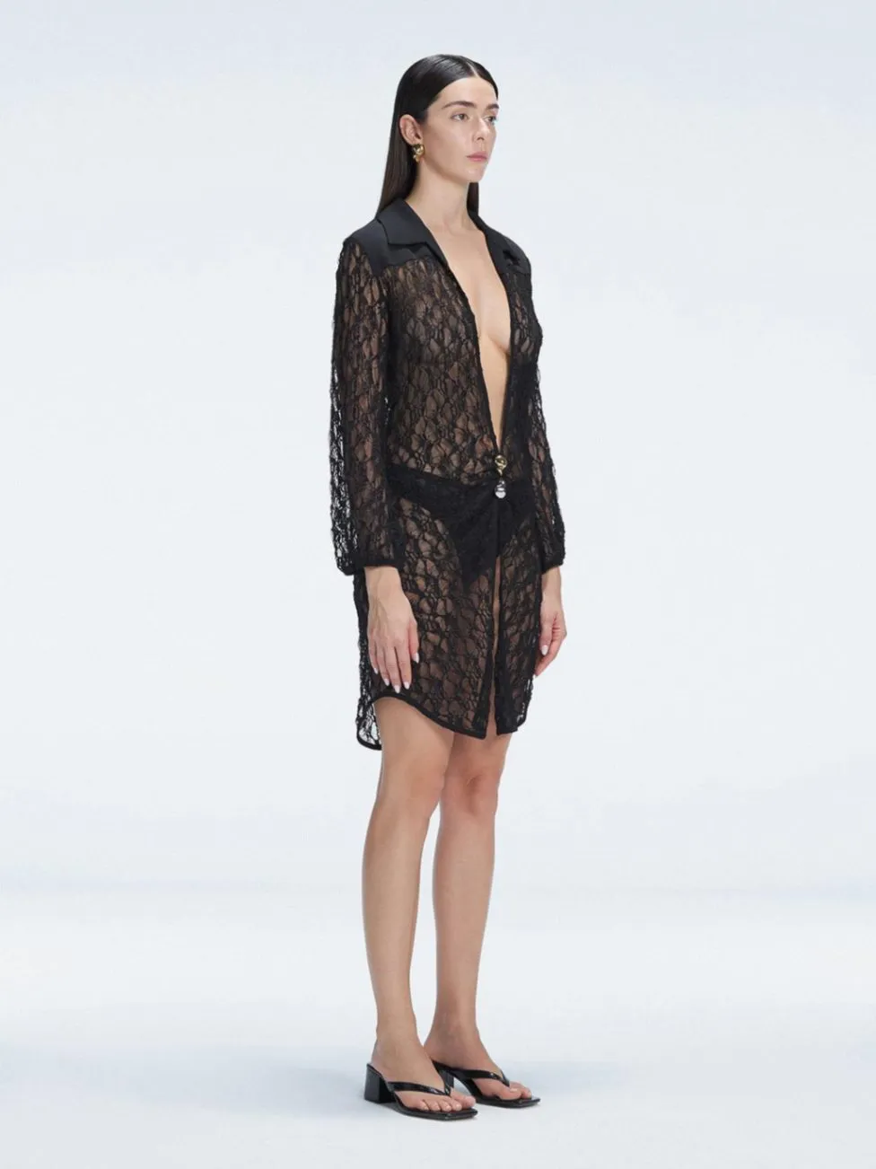 Althea Black Dress