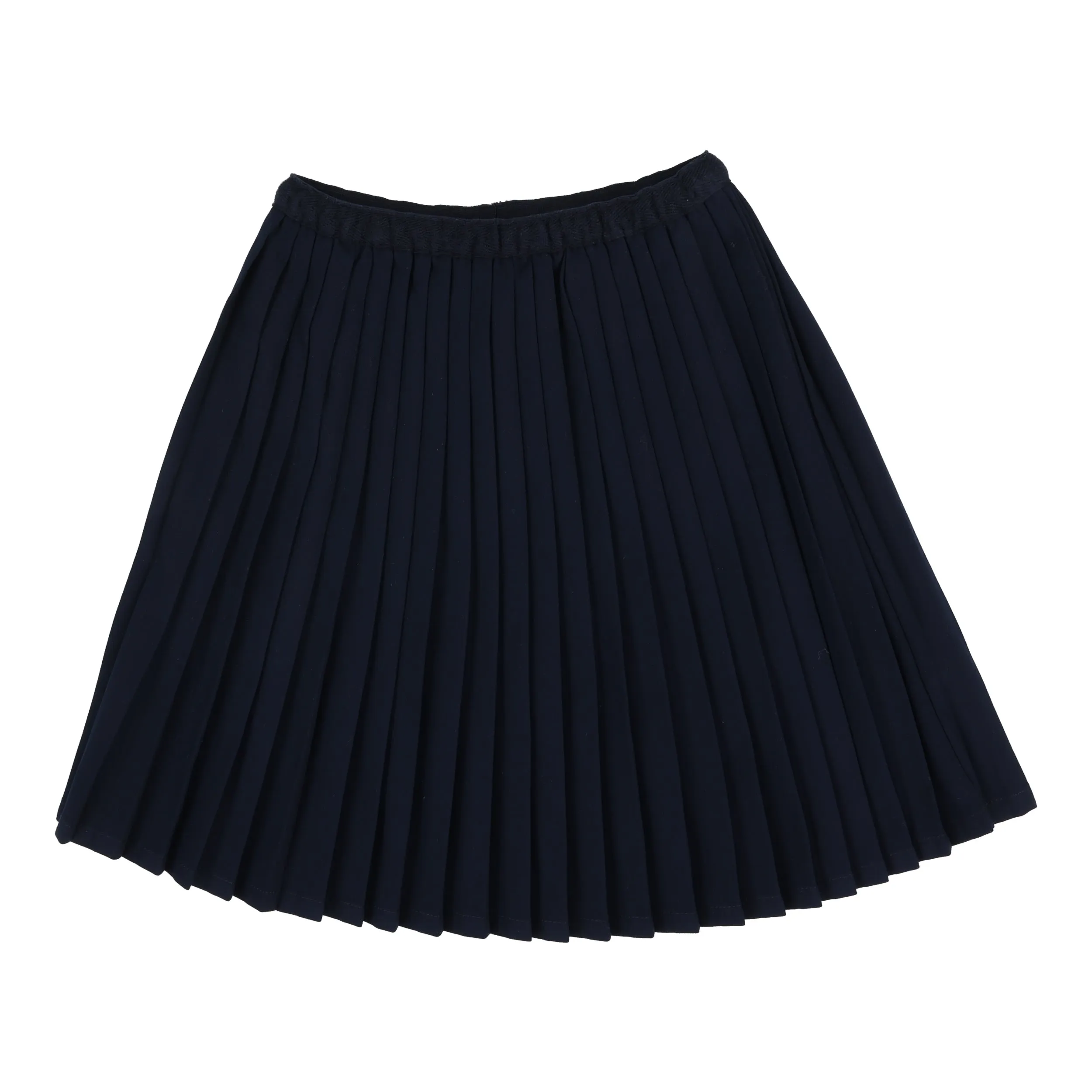 ANALOGIE BY LIL LEGS NAVY KNIFE PLEATED SKIRT