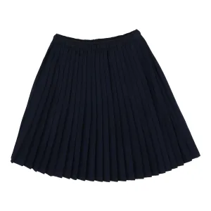 ANALOGIE BY LIL LEGS NAVY KNIFE PLEATED SKIRT