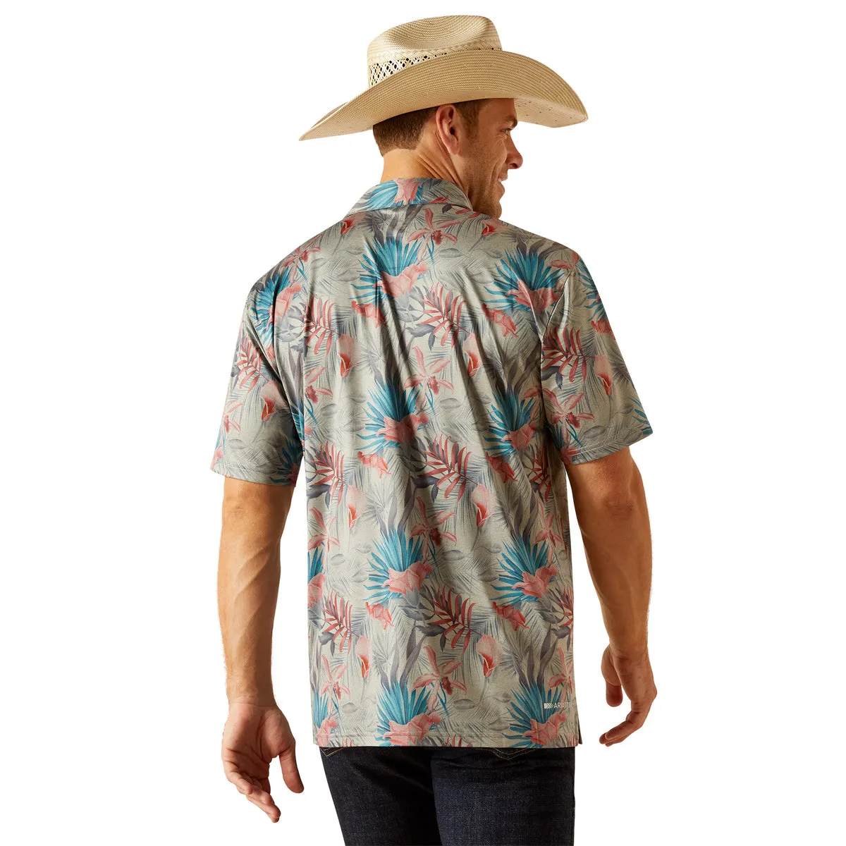 Ariat Men's Charger 2.0 Printed Polo - Sale
