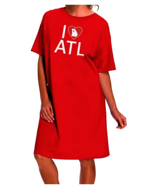 Atlanta Adult Night Shirt Dress - A Stylish and Comfortable Choice for Nightwear