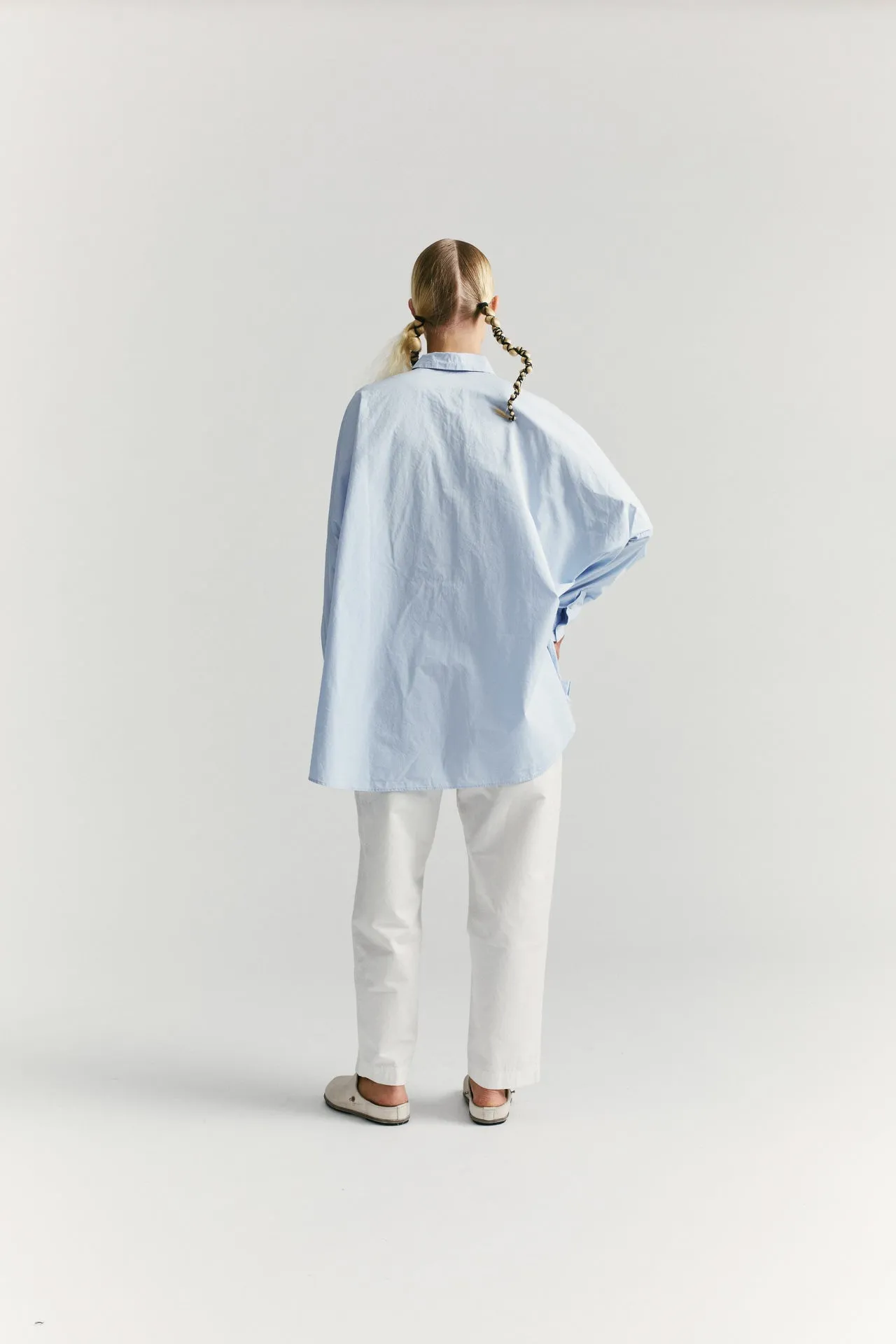 ATOMLESS LESS SHIRT - COT - SKY