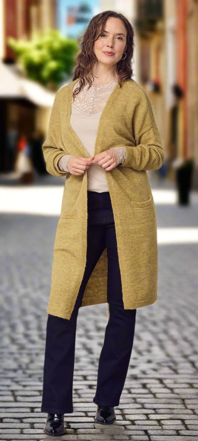 Autumn Lime long cardi