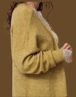 Autumn Lime long cardi