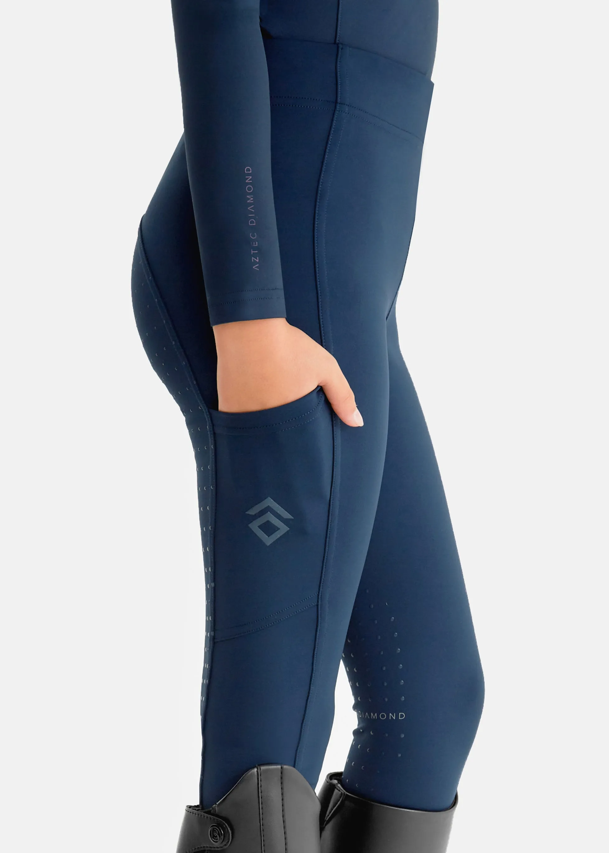 Aztec Diamond Jnr Full Seat Leggings