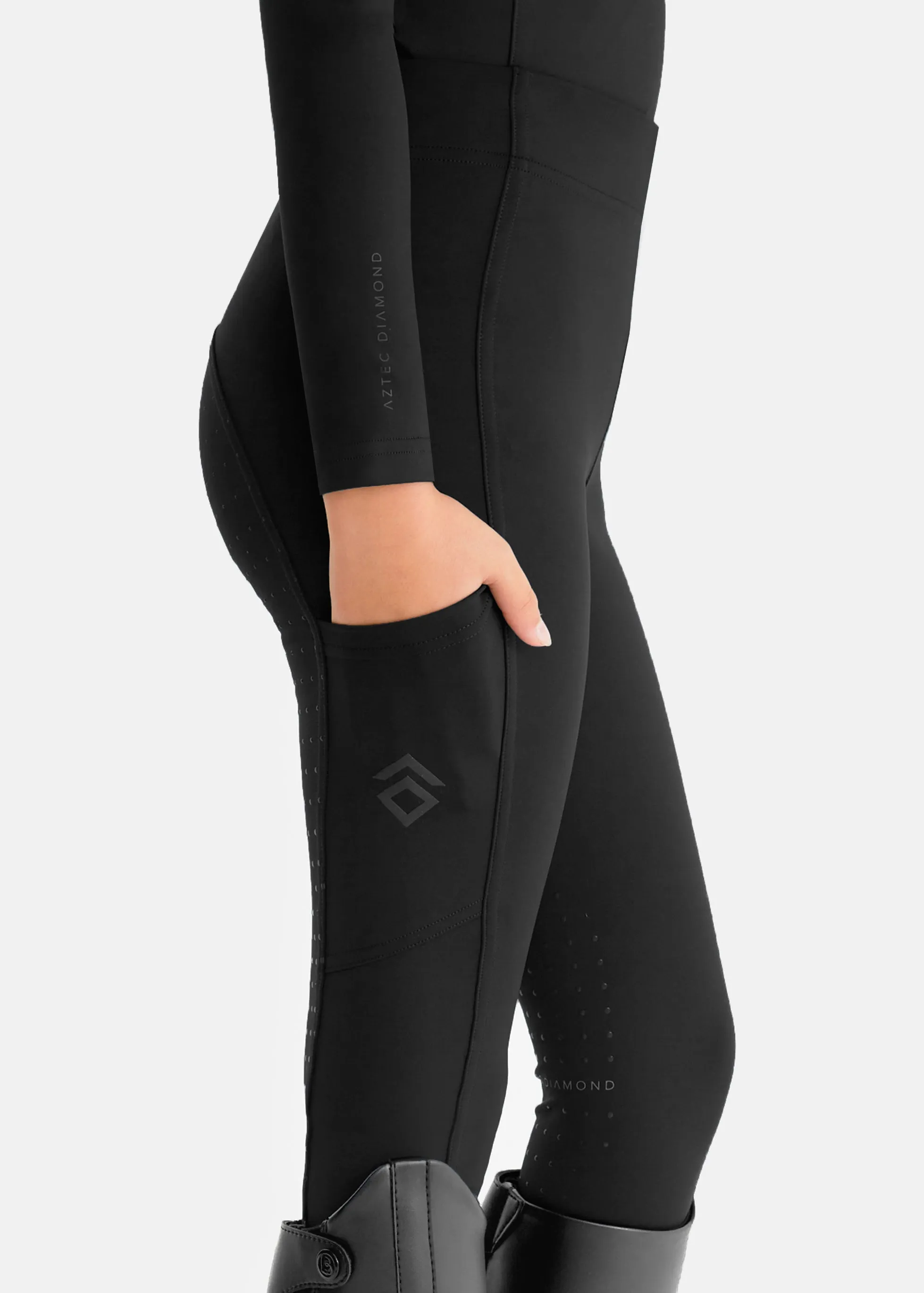 Aztec Diamond Jnr Full Seat Leggings