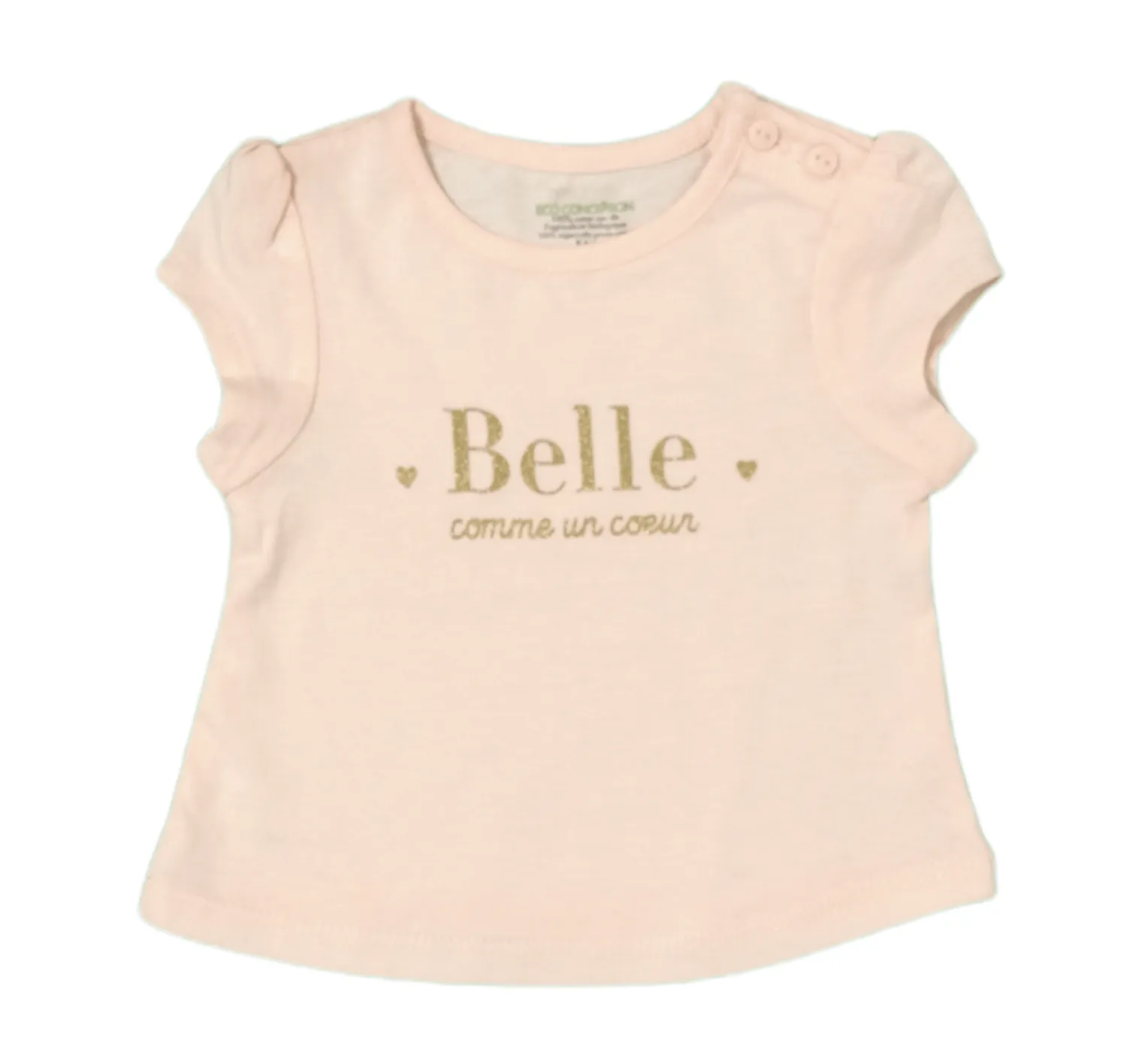 Baby Girl Shirt - Pink Belle