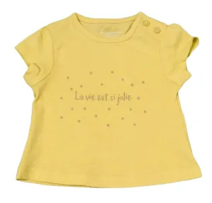 Baby Girl Shirt - Yellow