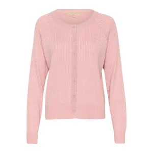 Balu Annemarie Cable Cardigan Pale Mauve Melange