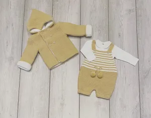 Beige Sancho 2 Piece Knitted Set