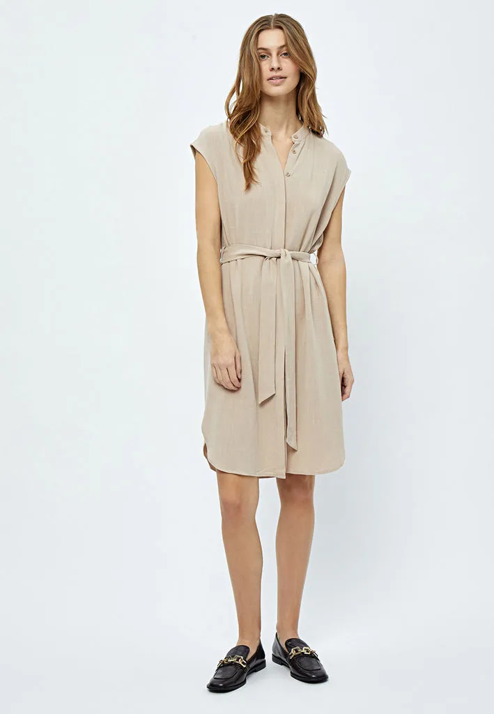 Belis Shirt Dress - Sandshell