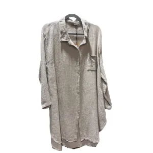 BEYOND CAPRI Cotton 3/4 Shirt Dress