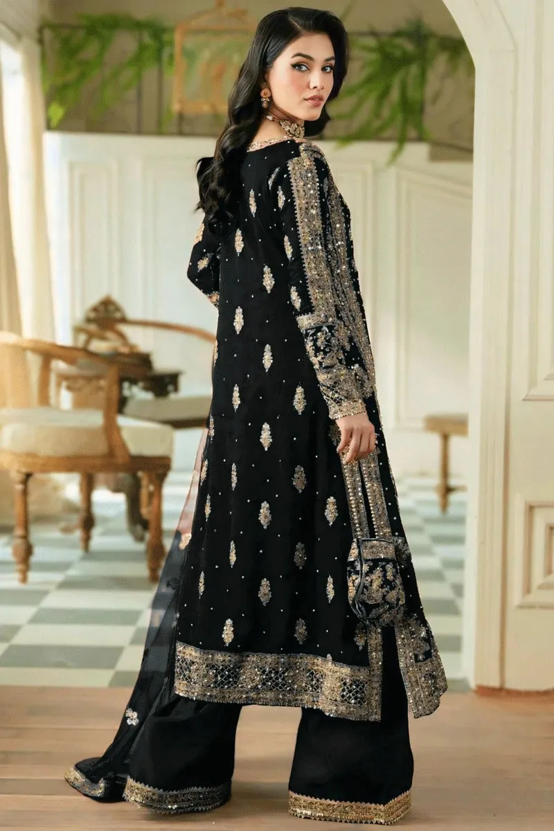 Black Color Sharara Suit For Sangeet Function
