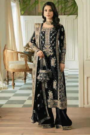 Black Color Sharara Suit For Sangeet Function