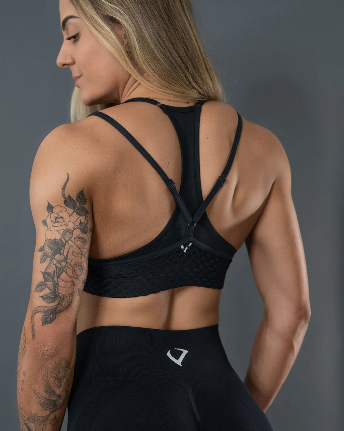Black Veil Sports Bra