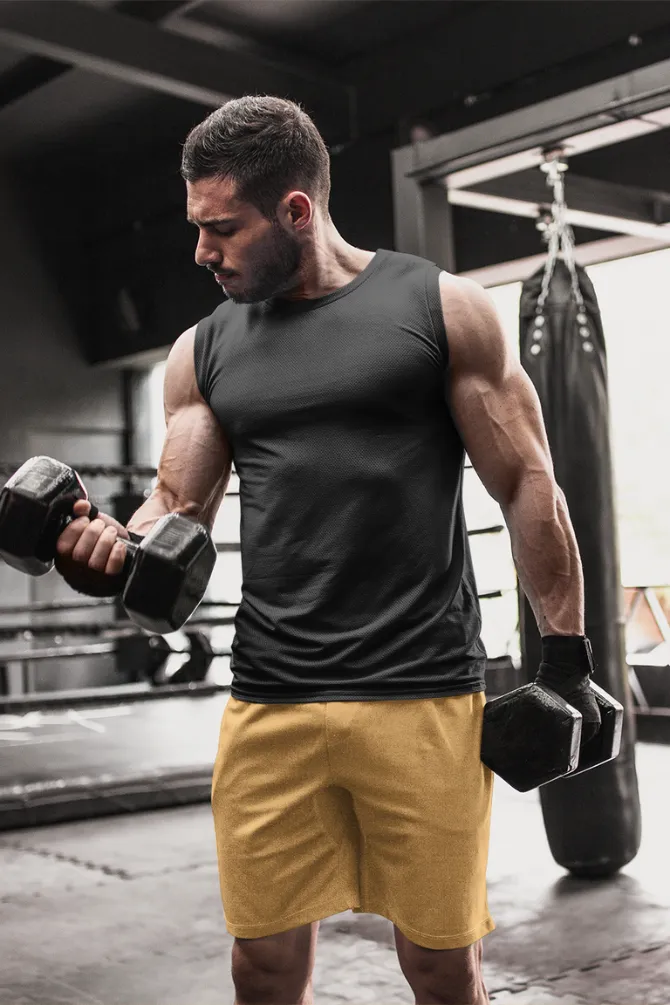 Black Vest for men