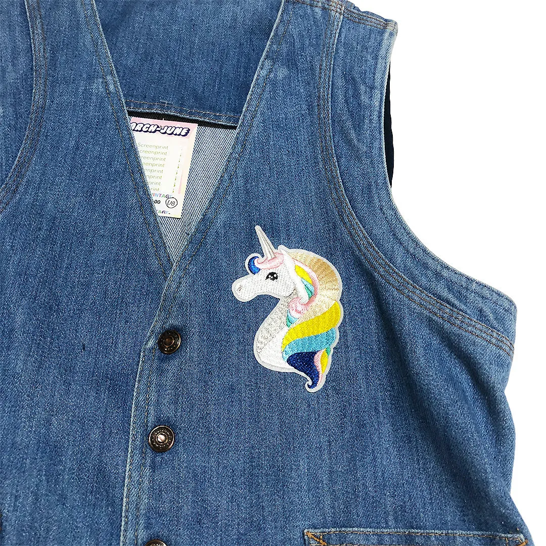 Blim Reworked Vintage Denim Vest