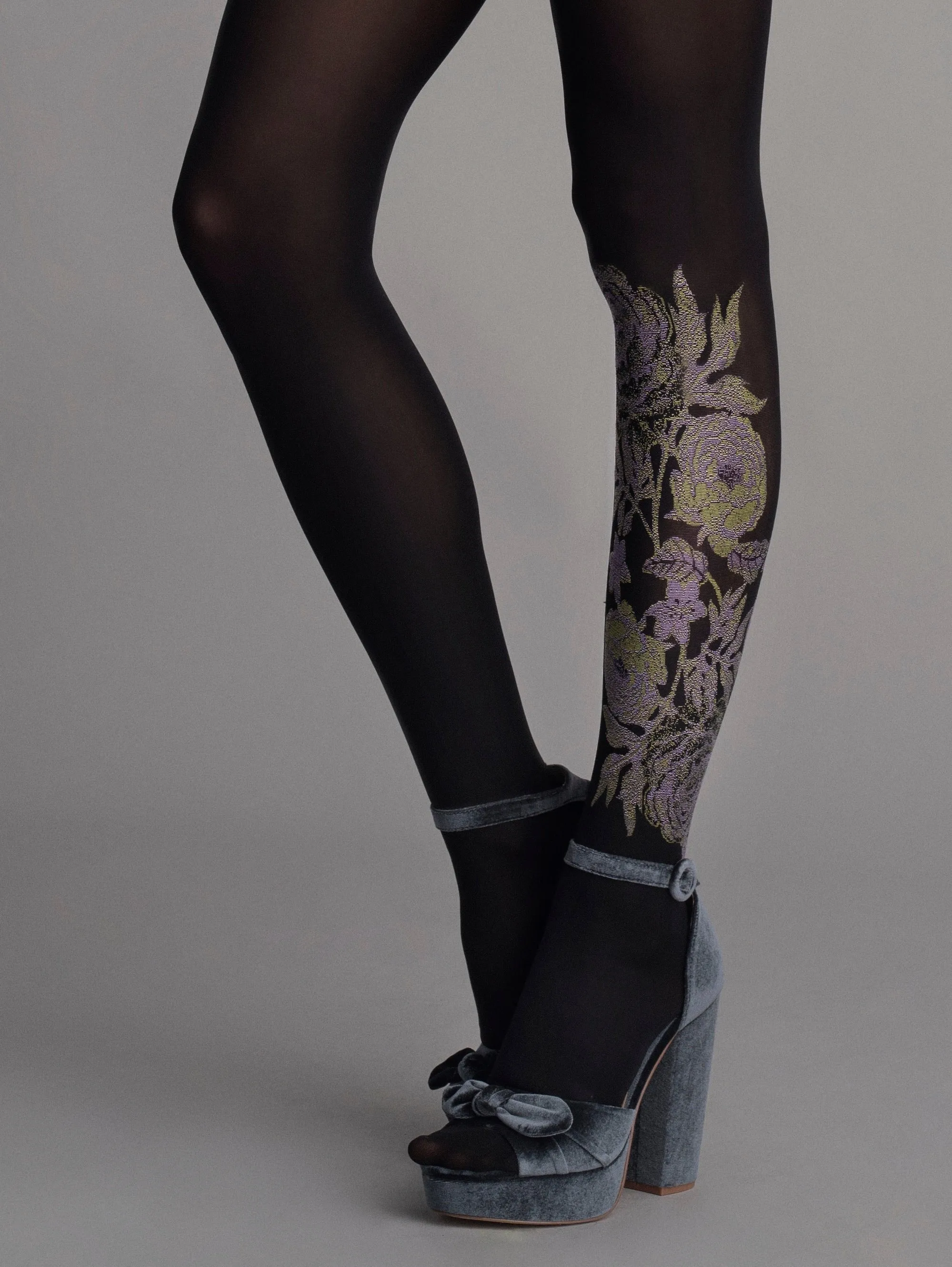Blooming Day Opaque Tights