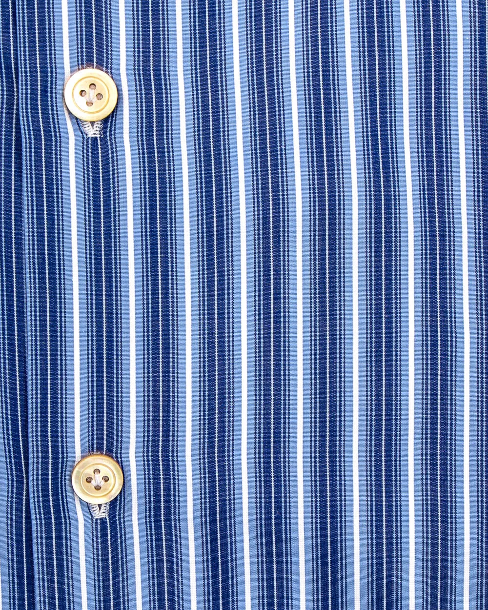 Blue and White Stripe Dress Shirt