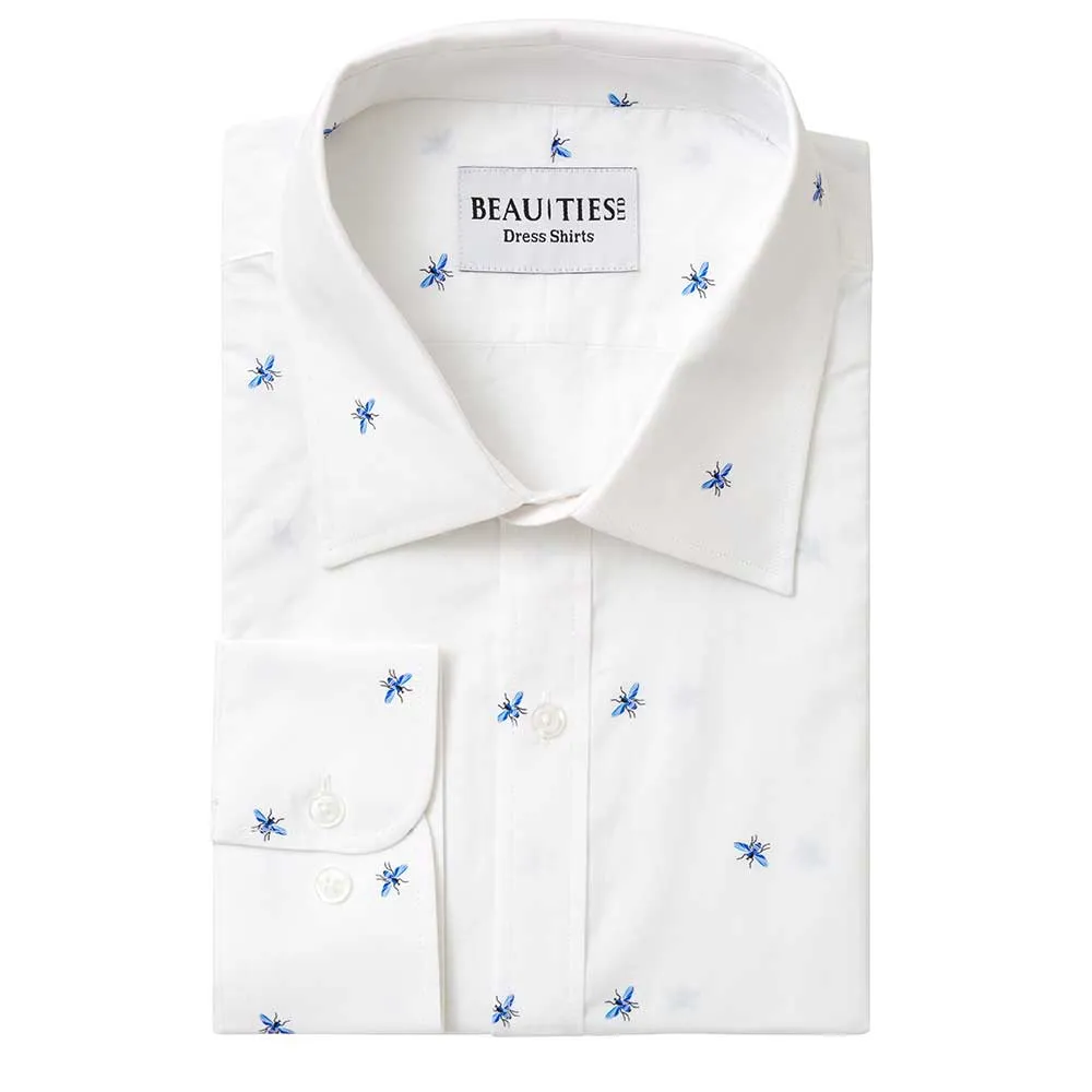 Blue Bee Dress Shirt