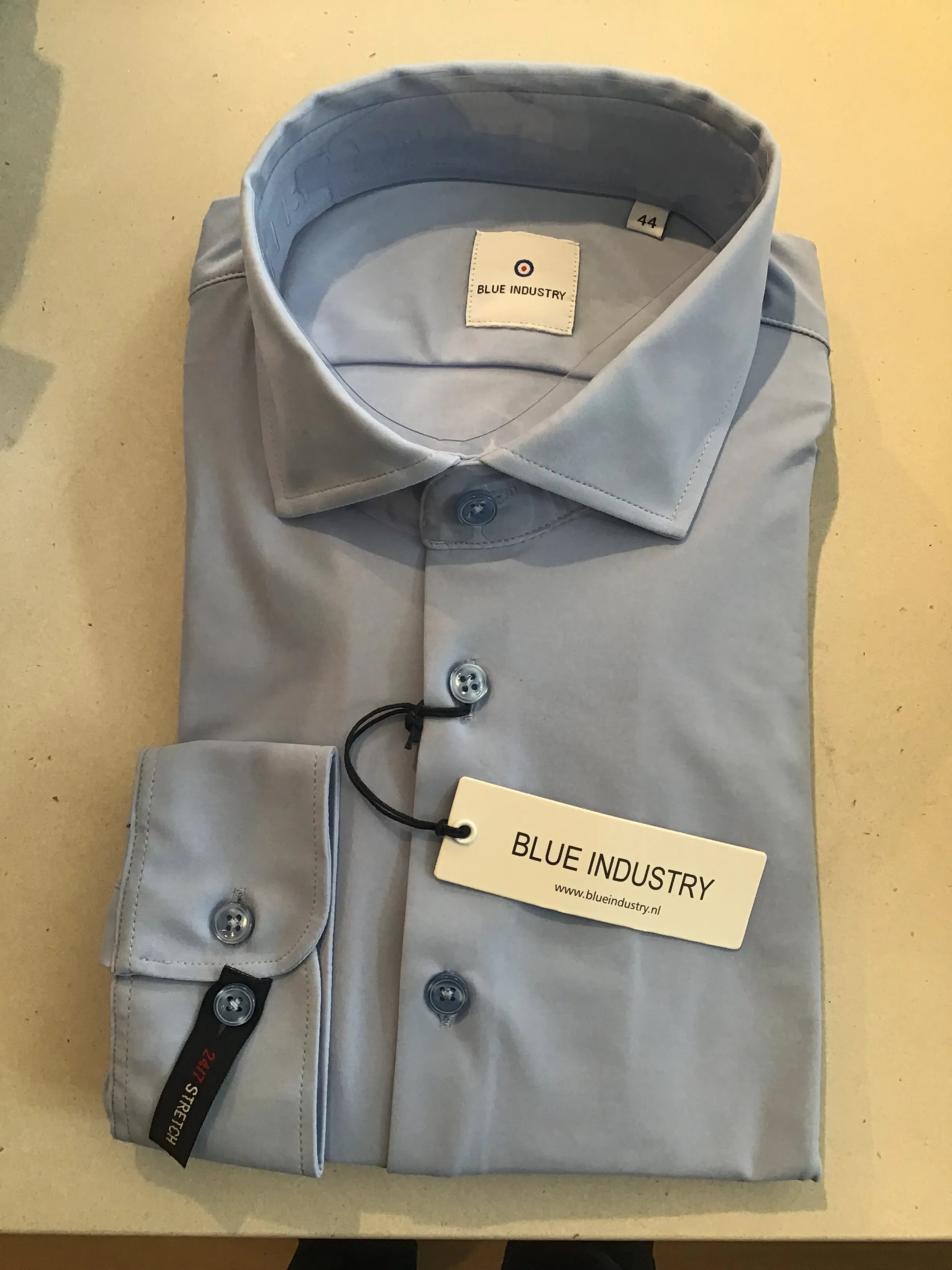 BLUE INDUSTRY Tech Shirt Baby Blue