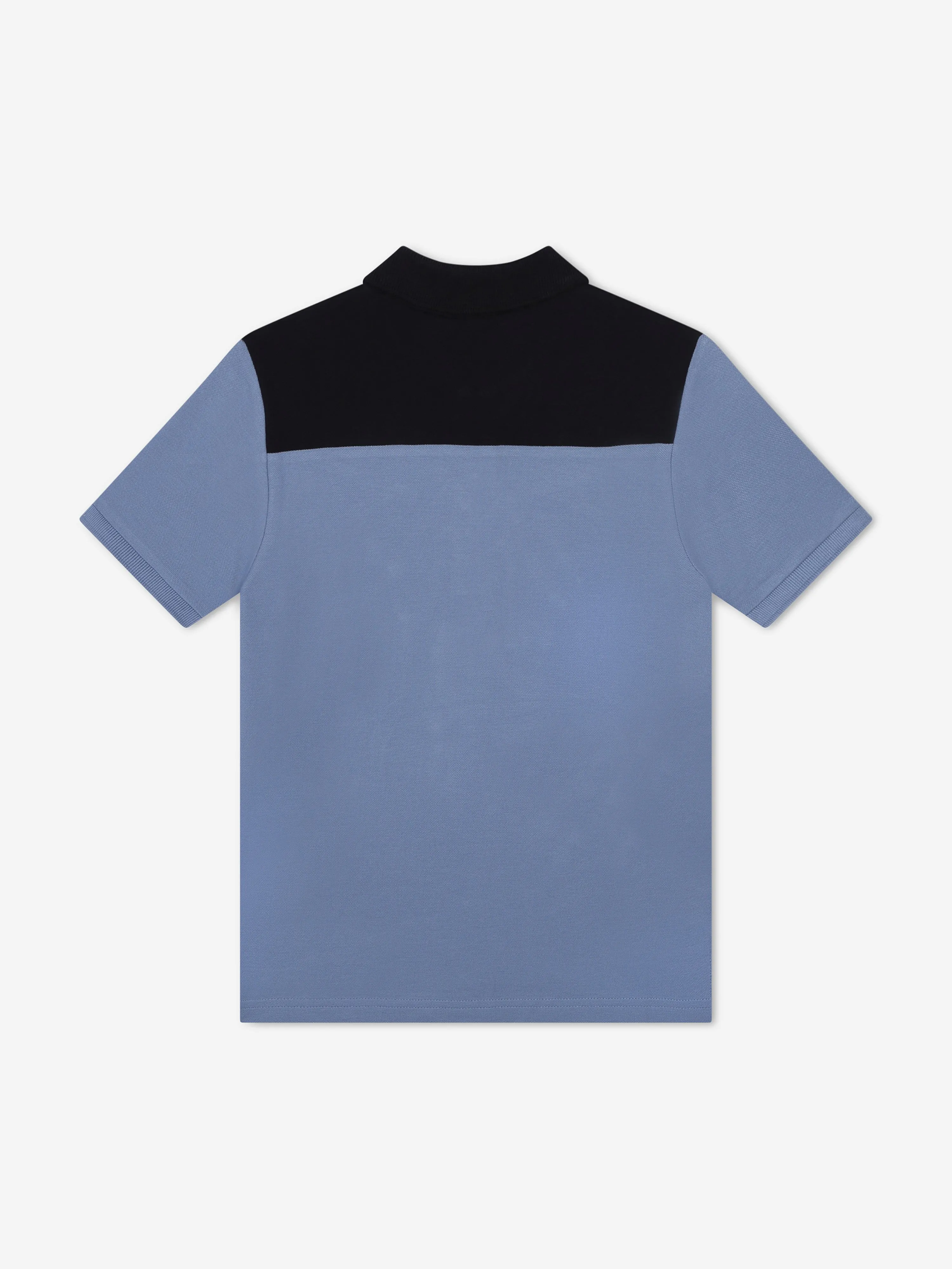 BOSS Boys Colourblock Polo Shirt in Grey