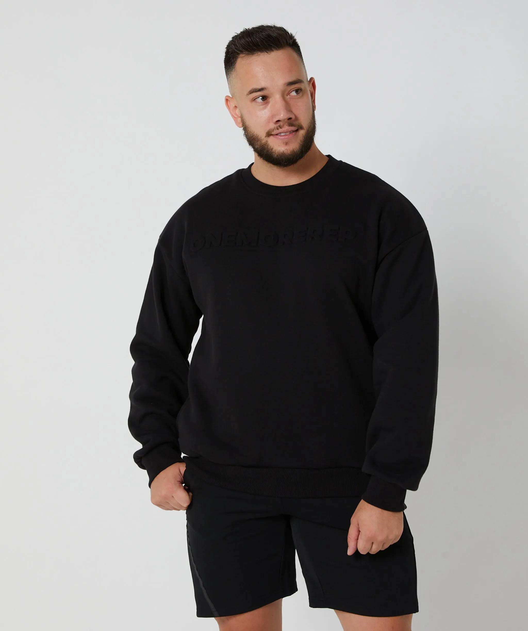 Boss Crewneck Jumper (Black) by OneMoreRep