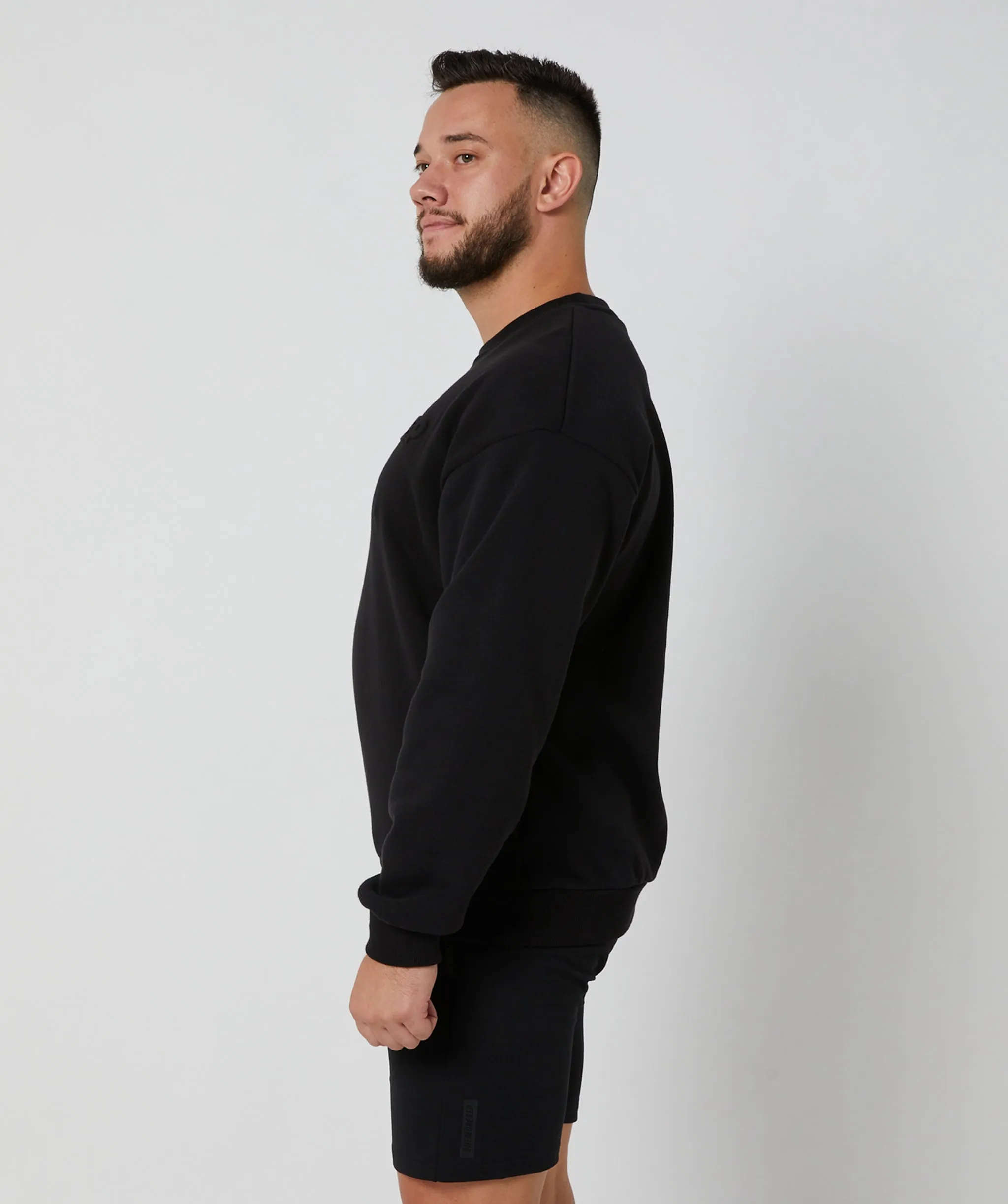 Boss Crewneck Jumper (Black) by OneMoreRep