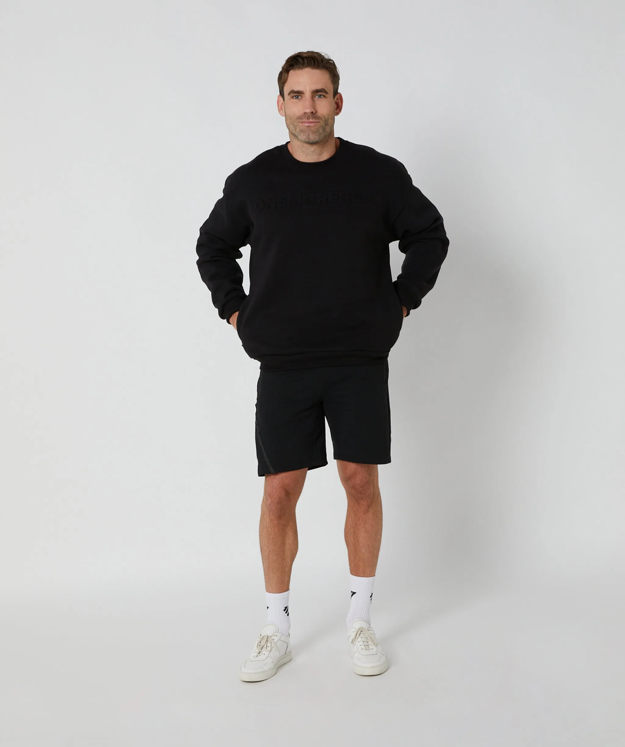 Boss Crewneck Jumper (Black) by OneMoreRep