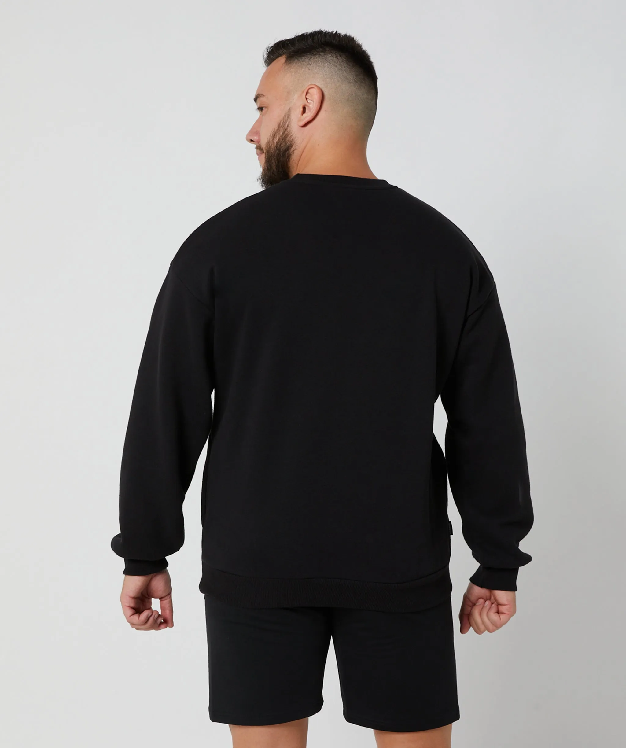 Boss Crewneck Jumper (Black) by OneMoreRep