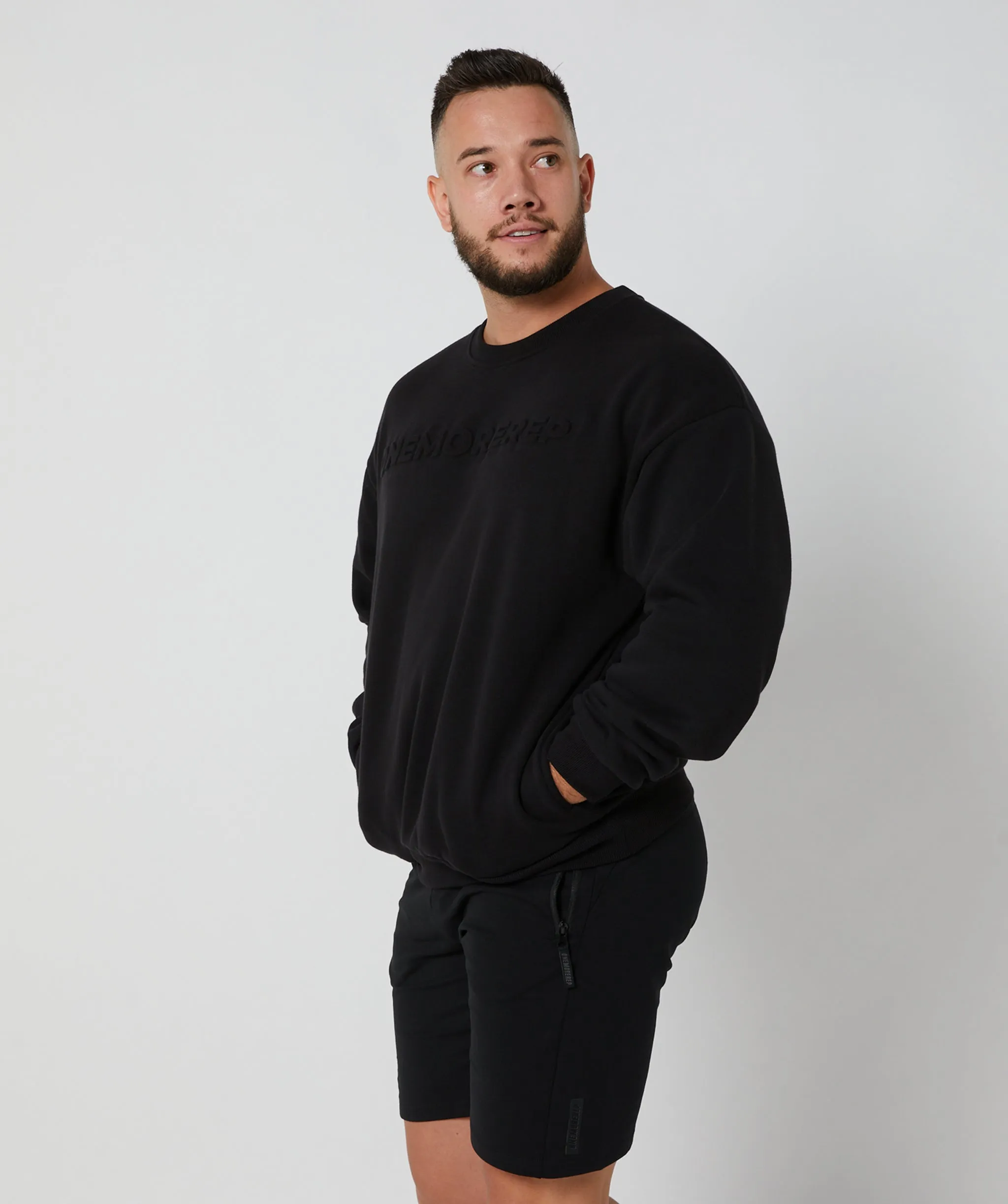 Boss Crewneck Jumper (Black) by OneMoreRep