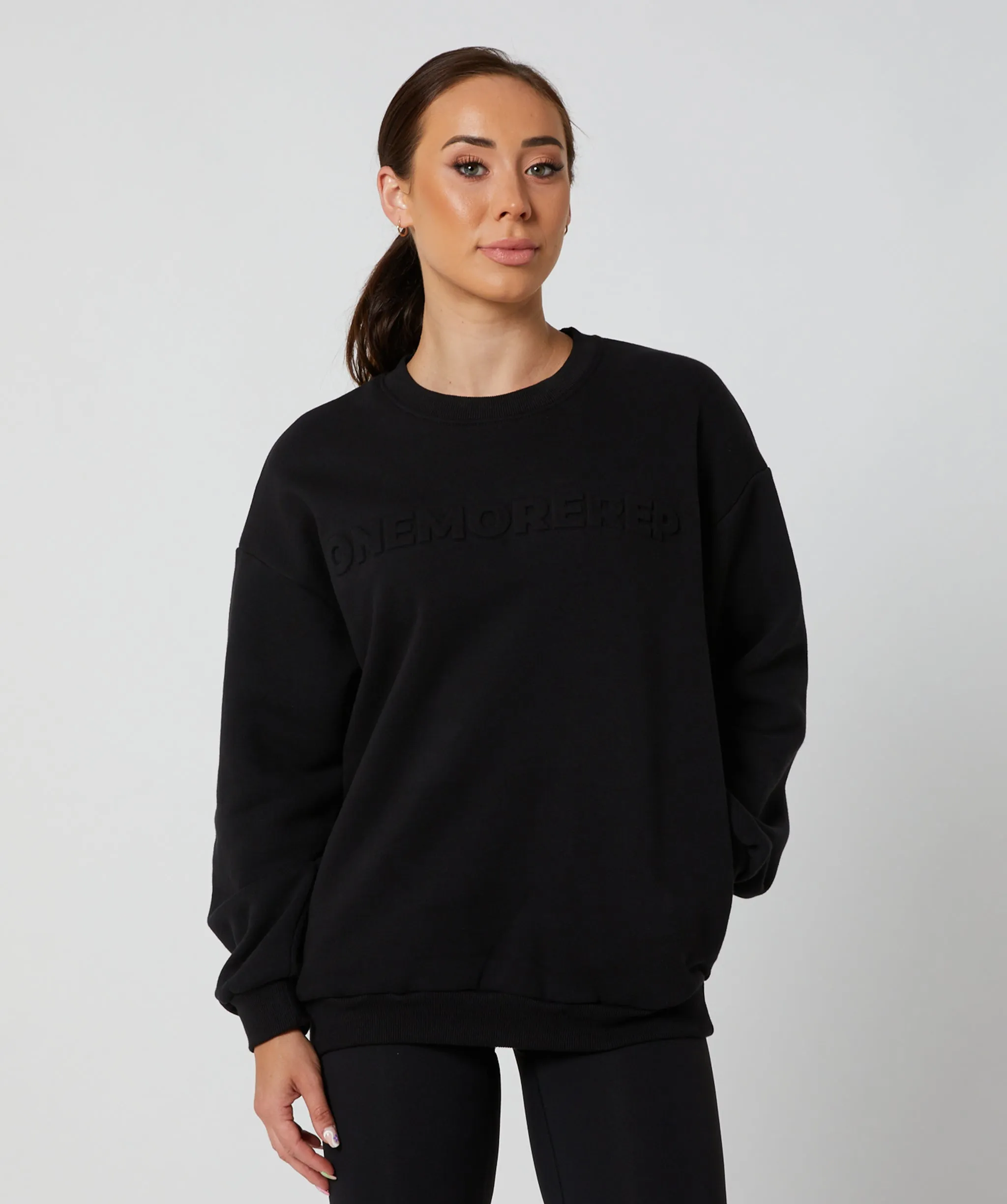 Boss Crewneck Jumper (Black) by OneMoreRep