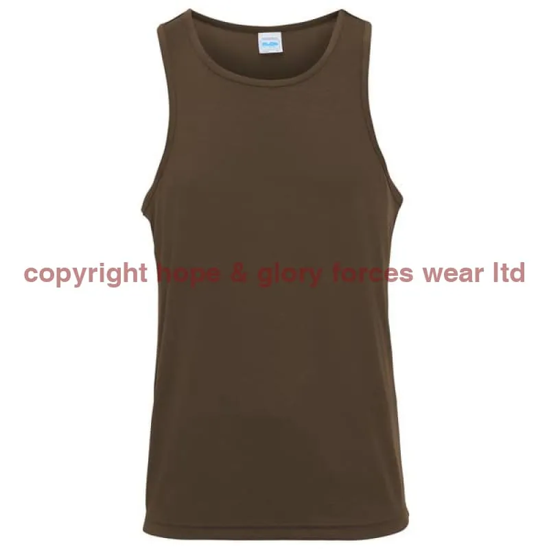 British Army Embroidered Sports Vest