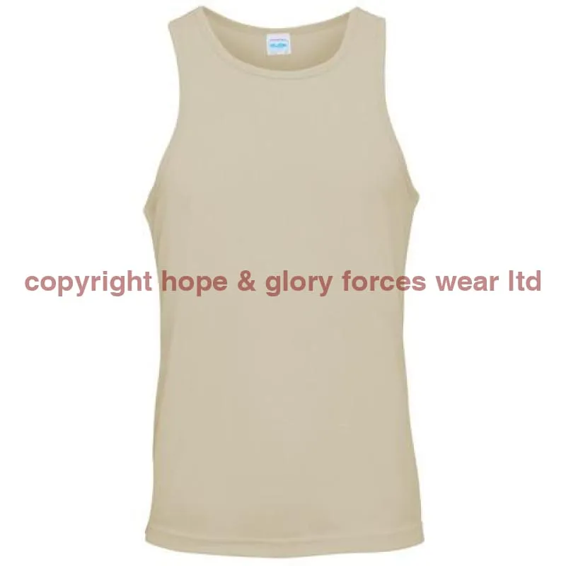 British Army Embroidered Sports Vest