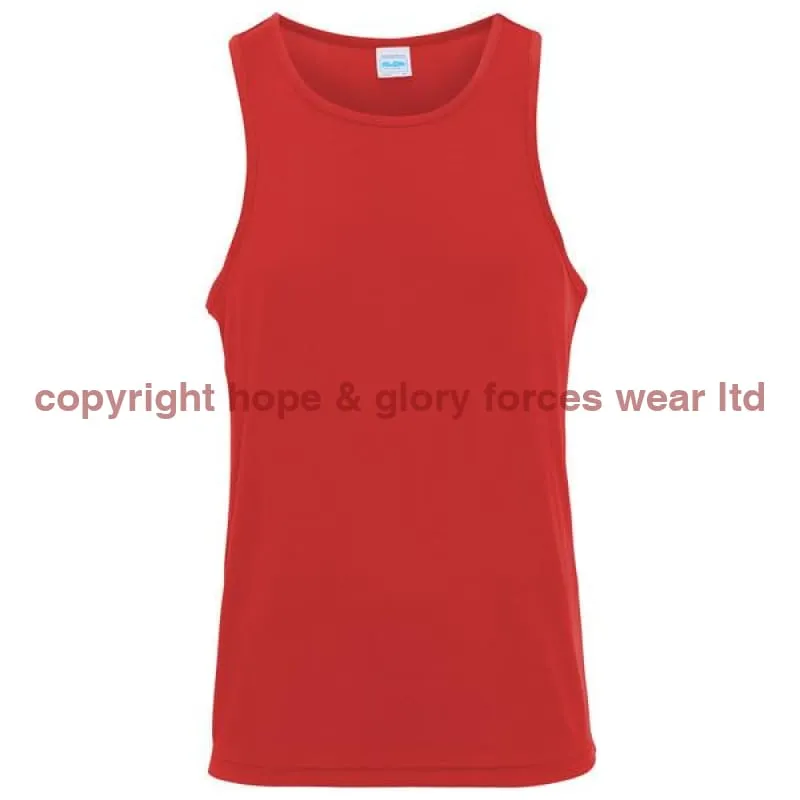 British Army Embroidered Sports Vest