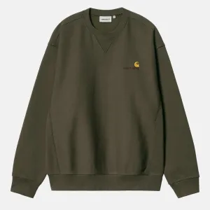 Carhartt WIP - American Script Crewneck Sweatshirt - Plant